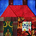 quilt : petite maison patchwork