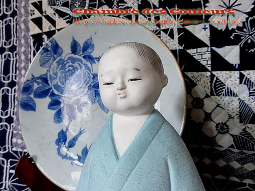 DSCOOO88  Yukata - Quilt recyclant des tissus destinés aux kimonos d’été