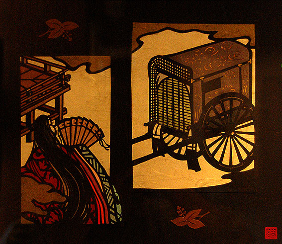 110907_118 Voyage à Chartres - Exposition de Kiri-e - L'art du papier découpé au Japon