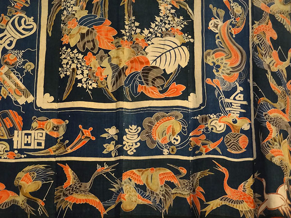 130828_109 Musée Guimet - Exposition "Tsutsugaki" - Textiles indigo du Japon - I -