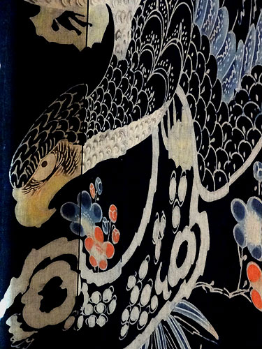 130828_119 Musée Guimet - Exposition "Tsutsugaki" - Textiles indigo du Japon - I -