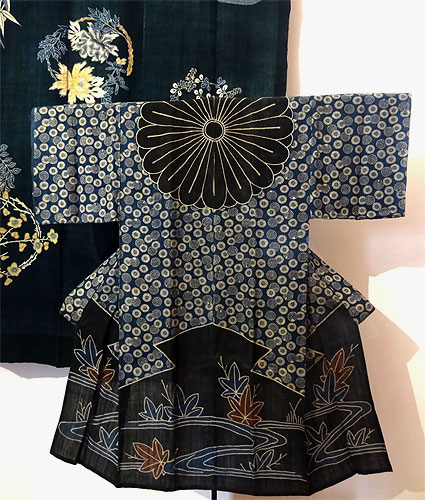 130828_182 Musée Guimet - Exposition "Tsutsugaki" - Textiles indigo du Japon - II -