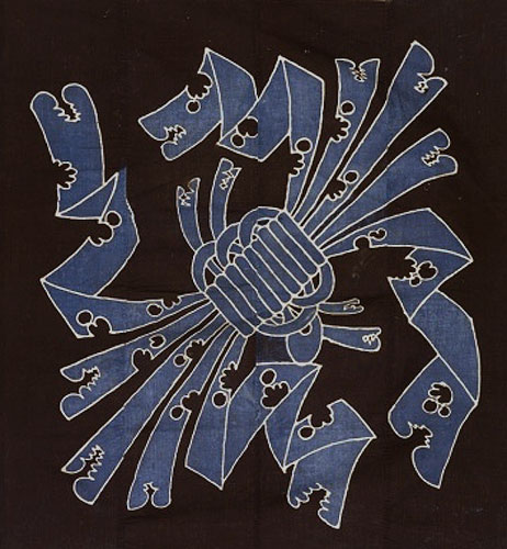 130828_301Paris - Musée Guimet - Exposition "Tsutsugaki" - Textiles indigo du Japon 