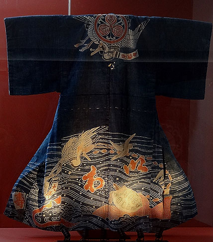 130828_304 Musée Guimet - Exposition "Tsutsugaki" - Textiles indigo du Japon - I -