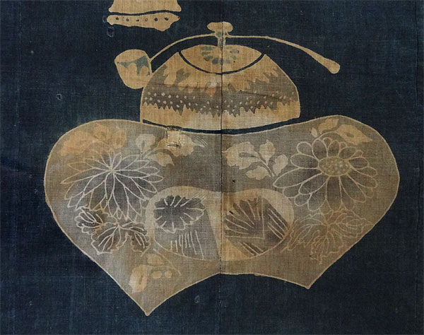 130906_371 Musée Guimet - Exposition "Tsutsugaki" - Textiles indigo du Japon - II -