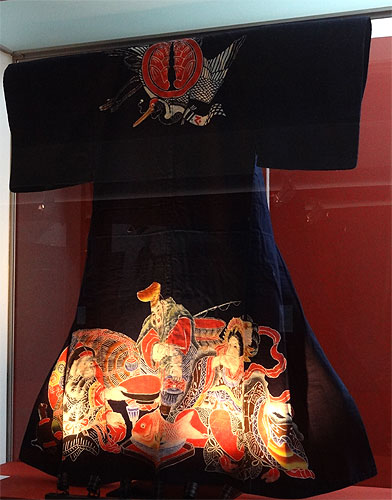 130906_376 Musée Guimet - Exposition "Tsutsugaki" - Textiles indigo du Japon - I -