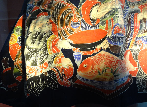 130906_383 Musée Guimet - Exposition "Tsutsugaki" - Textiles indigo du Japon - I -