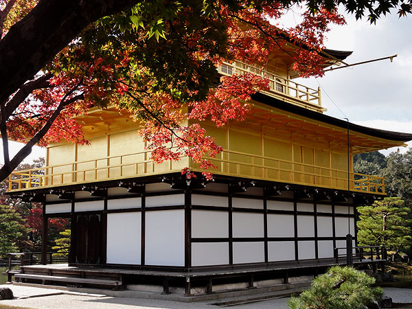 121116_214 Japon - L'automne à Kyôto - Le Kinkaku-ji ou le Temple du Pavillon d'or 
