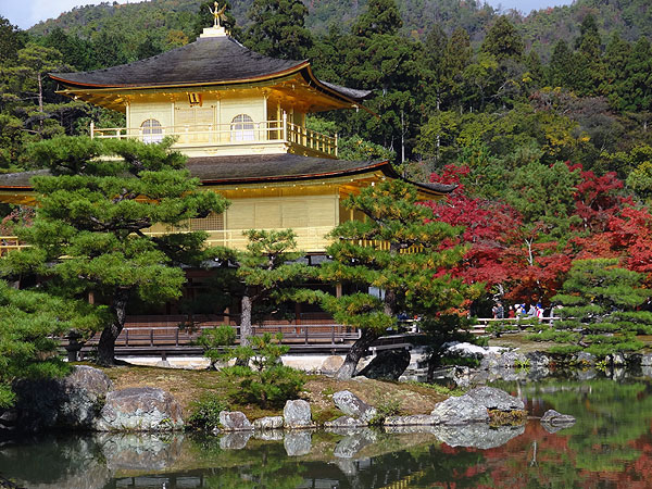 121116_117 Japon - L'automne à Kyôto - Le Kinkaku-ji ou le Temple du Pavillon d'or 