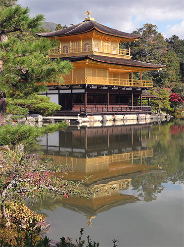 121116_159 Japon - L'automne à Kyôto - Le Kinkaku-ji ou le Temple du Pavillon d'or 