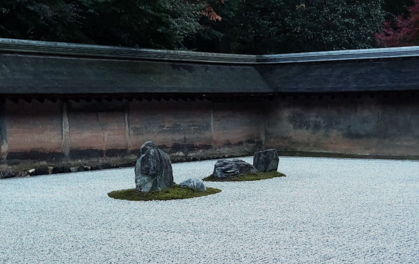 121116_532 Japon – L'automne à Kyôto –  Le Ryôanji - II - Le Jardin Karesansui